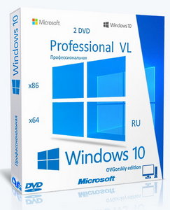 Microsoft Windows 10 Professional VL x86-x64 22H2 RU by OVGorskiy 12.2023
