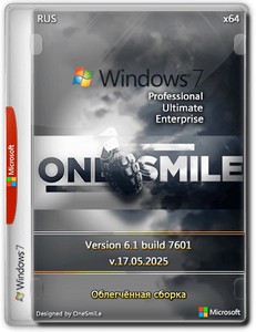 Windows 7 SP1 7601.27729 x64 3in1 by OneSmiLe [17.05.2025]