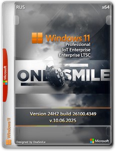 Windows 11 Pro/Ent LTSC by OneSmiLe 24H2 build 26100.4349