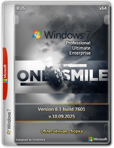 Windows 7 SP1 7601.27929 x64 3in1 by OneSmiLe [10.09.2025]